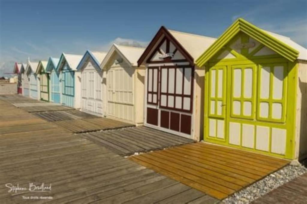 La Baigneuse Maison Avec Jardinet Et Parking Prive, A 200 M Plage Cayeux-sur-Mer Kültér fotó